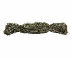 North Mountain Gear Ghillie Suit Thread - 3 Pounds Of Camouflage Synthetic Ghillie Yarn To Build Your Own Ghillie Suit - Woodland Green Camo