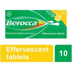 Berocca Effervescent Tablets Mango 10 Tablets