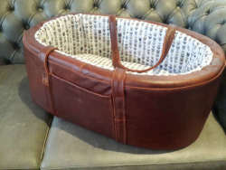 Genuine Leather Carry Cot