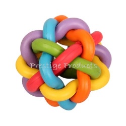 2 X 6 Cm Tangles Rubberized Bell Ball
