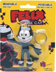 Felix The Cat - Bendable Keychain