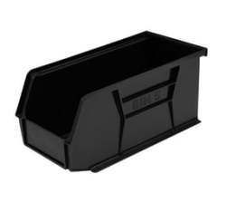 - Bin - Black Plastic Storage Bin 280MM X 140MM X 130MM Pack Of 45