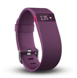 Fitbit Charge HR Large Activity Tracker in Plum