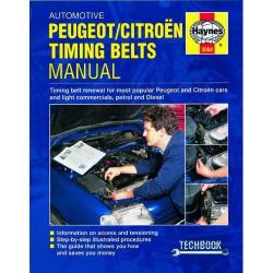 Haynes 59231 Automotive Peugeot citroen Timing Belts Manual