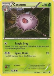 Pokemon - Cascoon 9 - Bw - Dragons Exalted - Reverse Holo
