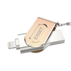 Eaget I80 Lightning USB 3.0 Dual Interface USB Flash Drive Memory Expansion