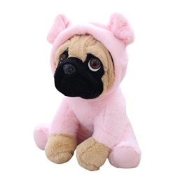 Staron Plush Toy Dog Plush Toy Stuffed Animal Soft Dress Up Puppy Doll Plush Puppet Doll Toys Gift For Birthday Christmas Valentine's