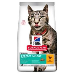 Hill's Science Plan Adult Perfect Weight Cat Food Chicken Flavour - 2.5KG