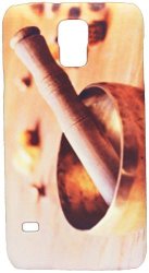 Tibetan Singing Bowl On A Wooden Table Cell Phone Cover Case Samsung S5