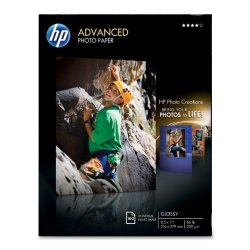 Hp Advanced Photo Paper Glossy 100 Sheets 8.5 X 11 Inch