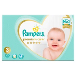 Pampers Premium Care Mb Midi Size 3 120S