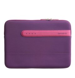 Samsonite Colorshield Laptop Sleeve 39.6cm 15.6" in Purple Pink