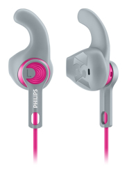 Philips ActionFit SHQ1300 In-Ear Sports Headphones in Pink