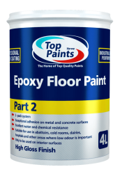 Top Paints Epoxy Floor Paint 4 Litres