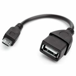 Micro USB To Otg Works With Huawei Mediapad M5 Lite 8 Direct On-the-go Connection Kit And Cable Adapter Black