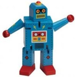 The Original Toy Company Robot X-7 Blue