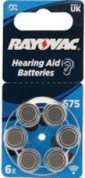 Hearing Aid 6 In A Blister Size 675