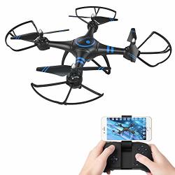 AKASO A31 Quadcopter Drone With Camera Bright LED Fpv Wifi Rc Drone With 1080P HD Camera Live Video Easy To Use For Kids Beginners Adults