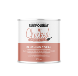 Decorative Chalk Paint Brush Matt Blushing Coral 250ML