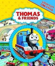 Thomas And Friends Little My First Look And Find Padded Board Book