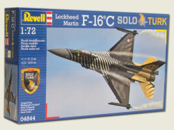 F-16c 1 72 Scale - Plastic Model Kit Rev04844
