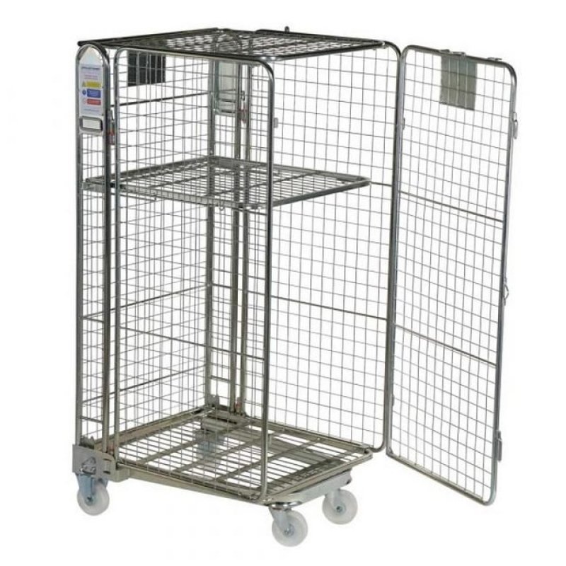 Rolltainer Single Door Rollcage 77 X 90 X 189 Cm SDSRCS1890