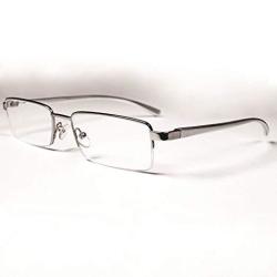 Magnifeye Reading Glasses Modern Silver 3.0 Magnification