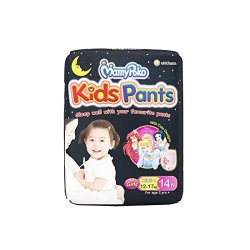 Mamypoko Kids Pants Diaper For Girls Above 2 Years Pack Of 14 Diapers Kids 1 - 14
