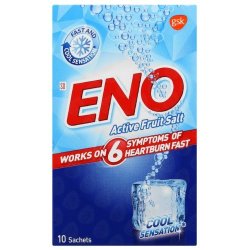 ENO Cooling Active Fruit Salts Regular 10'S