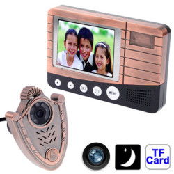2.8 Inch Tft Screen High Definition Electronic Video Door Phone Peephole Viewer 1.3 Mega Pixels C...