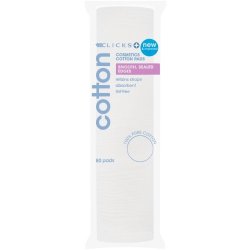 Clicks Cotton Rounds Smooth & Sealed
