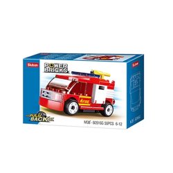 Sluban Power Bricks Pullback Fire Truck 55.00PCS