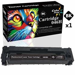 1-PACK Black High Yield Compatible Cartridge 046 CRG-046H Toner Cartridge 046H Used For Canon MF733CDW MF731CDW LBP654CDW MF735CDW Printers Sold By Colorprint