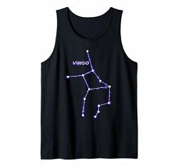 Astronomy Constellation - Astrology Zodiac Virgo 1 Fan Fun Tank Top