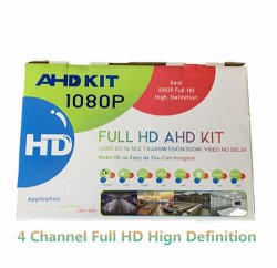 Real Ahd Cctv Direct- 4 Channel Cctv Camera System Day light Camera-full Kit Perfect Security System