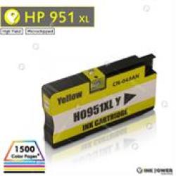 Inkpower Generic For Hp No. 951XL Yellow Inkjet Print Cartridge Retail Box highlights: • Easily Print Vivid Colour Document Reports And Letters While Getting A Great