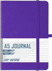 1510 A5 Journal - Ruled 192 Page Purple