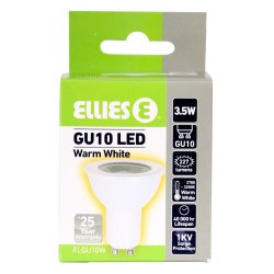 Ellies 3.5W GU10 Lamp For Life Warm