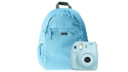 Fujifilm Instax MINI 8 Backpack Bundle - Pink