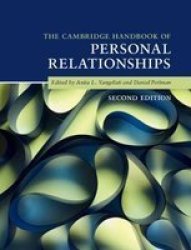 The Cambridge Handbook Of Personal Relationships Hardcover 2ND Revised Edition