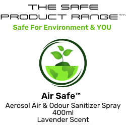 Air Safe Lavender Scented Aerosol Freshener 400ML Can