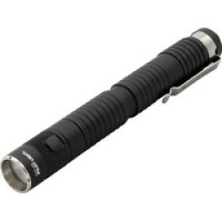 Papa Lima Pilot Penlight Rechargeable Flashlight With White red And Ir Leds 50 Lumens Black