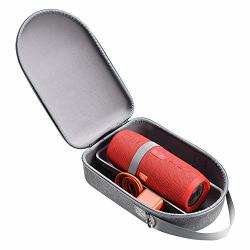Kt-case Hard Eva Case For Jbl Flip 4 Jbl Charge 3 Travel Bag-jbl Charge 4 Protection Box Grey