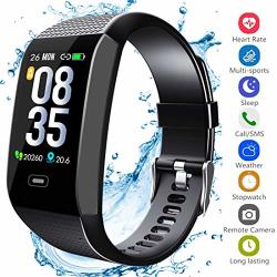 Fitness Tracker Hr Activity Smart Bracelet Wristband With Pedometer Heart Rate Monitor Step Calorie Distance Track Waterproof IP67 Call Sms Sns Remind For Men