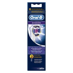 Oral-B EB18 Precision Clean White Replacement Head Toothbrush 2 Pack