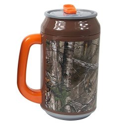 Cool Gear Realtree Can With Handle 33 Oz Orange Camo
