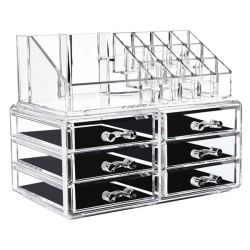 6 Drawers For Jewellery Cosmetics Makeup Box
