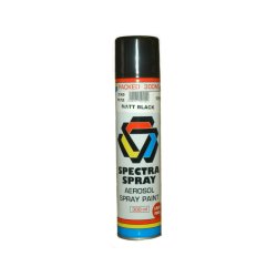 Spray Paint - Matt Black - 300ML - 2 Pack