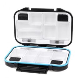 12 Compartments Waterproof Storage Case Fly Fishing Lure Spoon Hook Bait Tackle Box