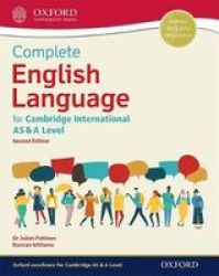 Complete English Language For Cambridge International As & A Level Mixed Media Product 2ND Revised Edition